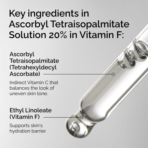Ascorbyl Tetraisopalmitate Solution 20% in Vitamin F for Hydration and Brightening
