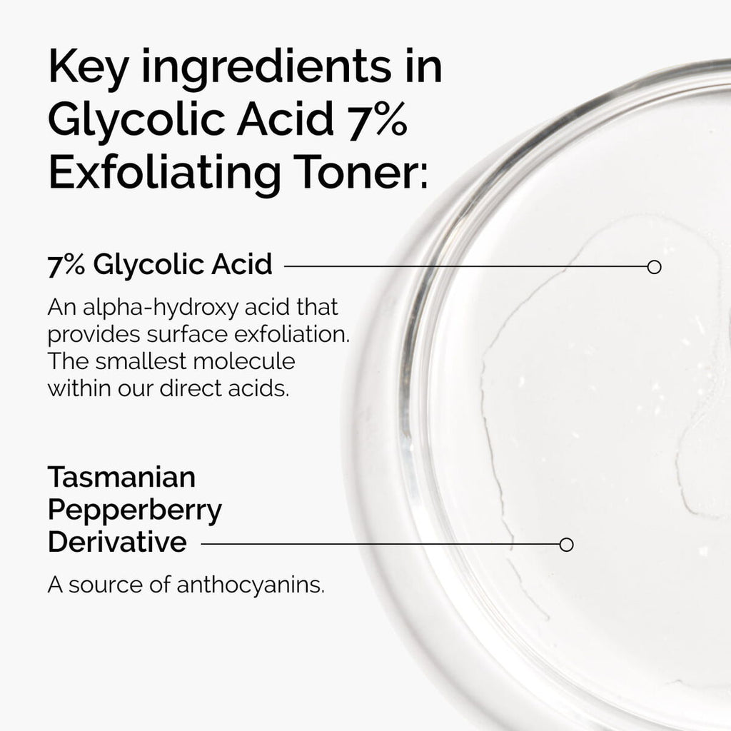 Glycolic Acid 7% Exfoliating and Brightening Daily Toner